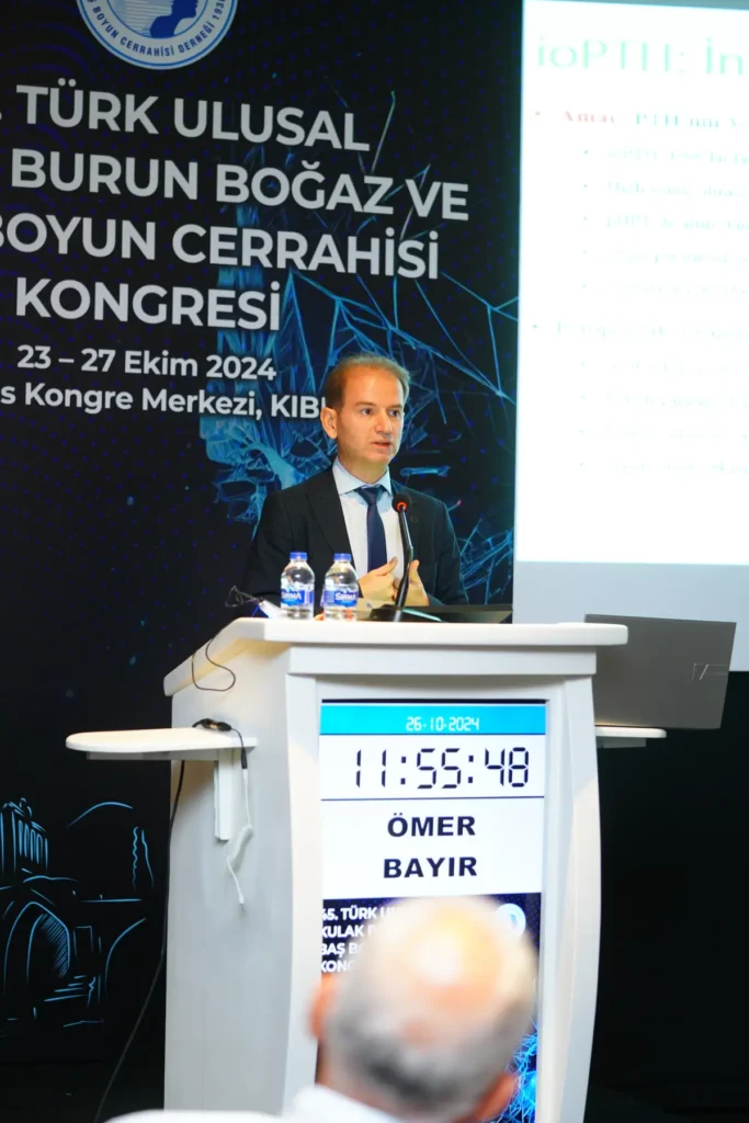 Prof. Dr. Ömer Bayır, Kulak Burun Boğaz ve Baş Boyun Cerrahisi Uzmanı